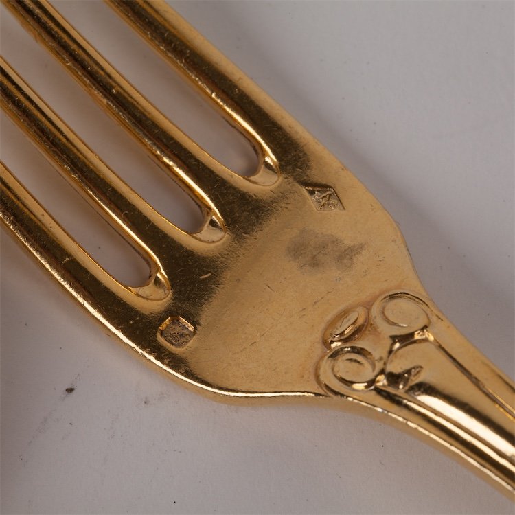 Silver set of Spoon and Fork. — image 6