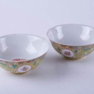 Chinese porcelain plates. Circa 1900 y. — image 1