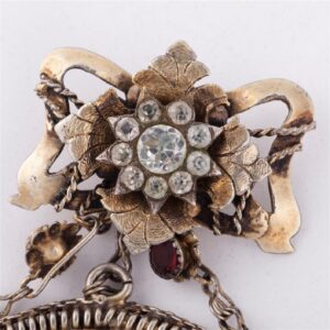 Dukach (Ukrainian brooch with medal). 18th century — image 2