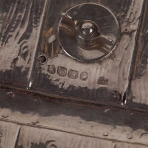 Silver butter dish. — image 5