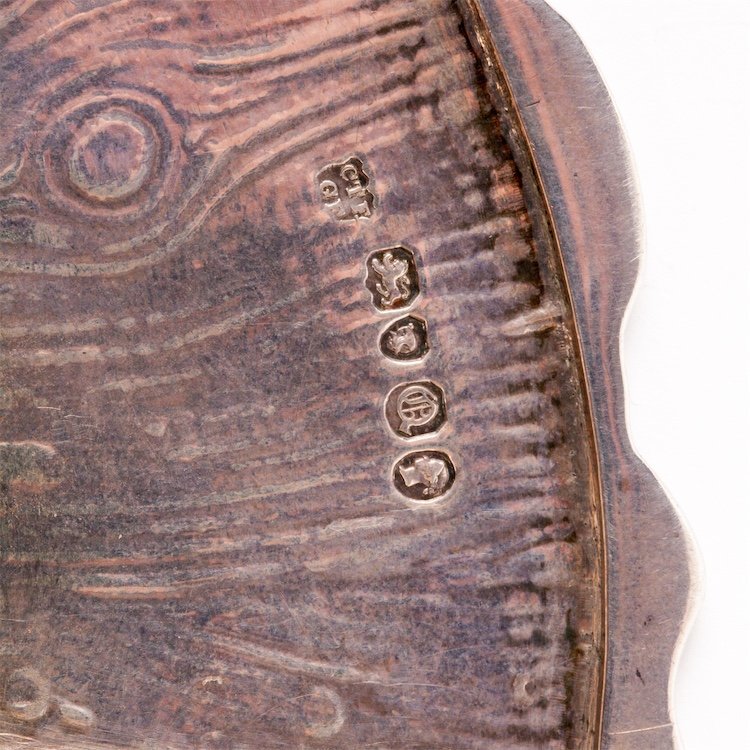 Silver butter dish. — image 6
