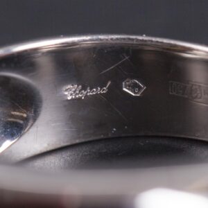 18K white gold Chopard Happy Diamonds 2000 Love ring — image 5