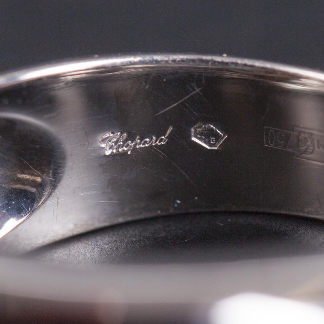 18K white gold Chopard Happy Diamonds 2000 Love ring — image 5