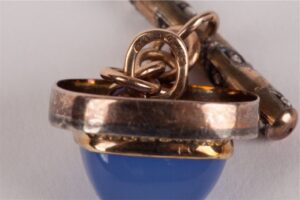 Russian cufflinks. Petersburg. AH and 56 marks. — image 4