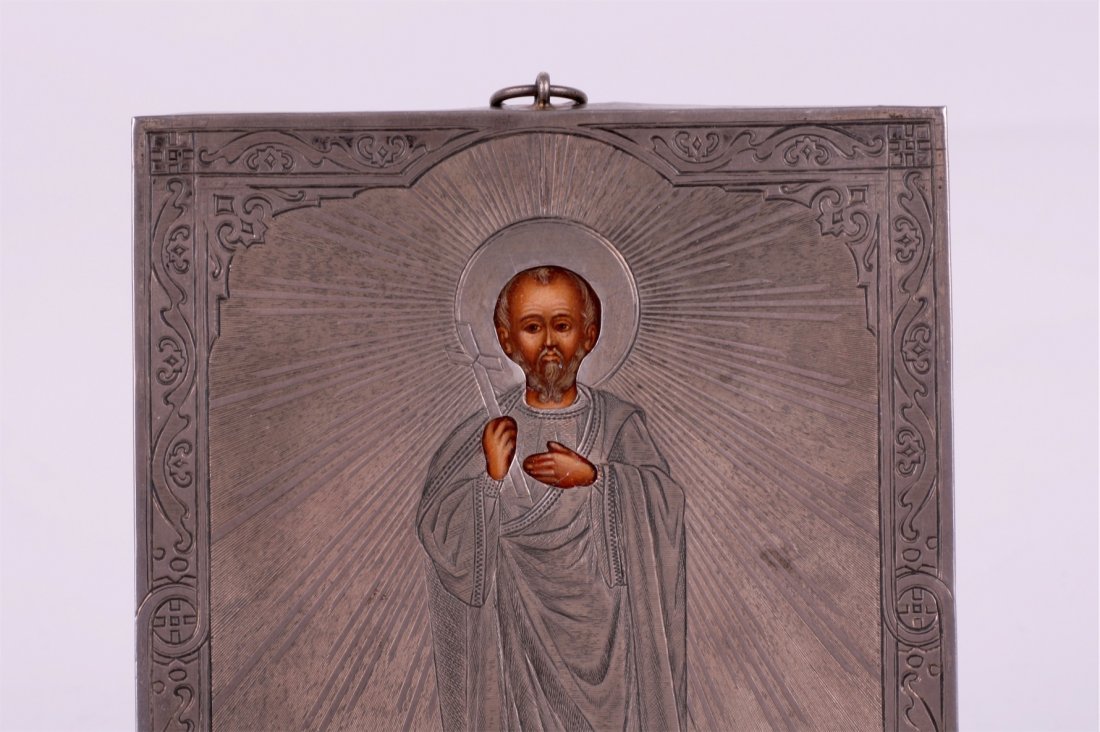 Russian Icon Saint Martyr Pavel. LEG. — image 2