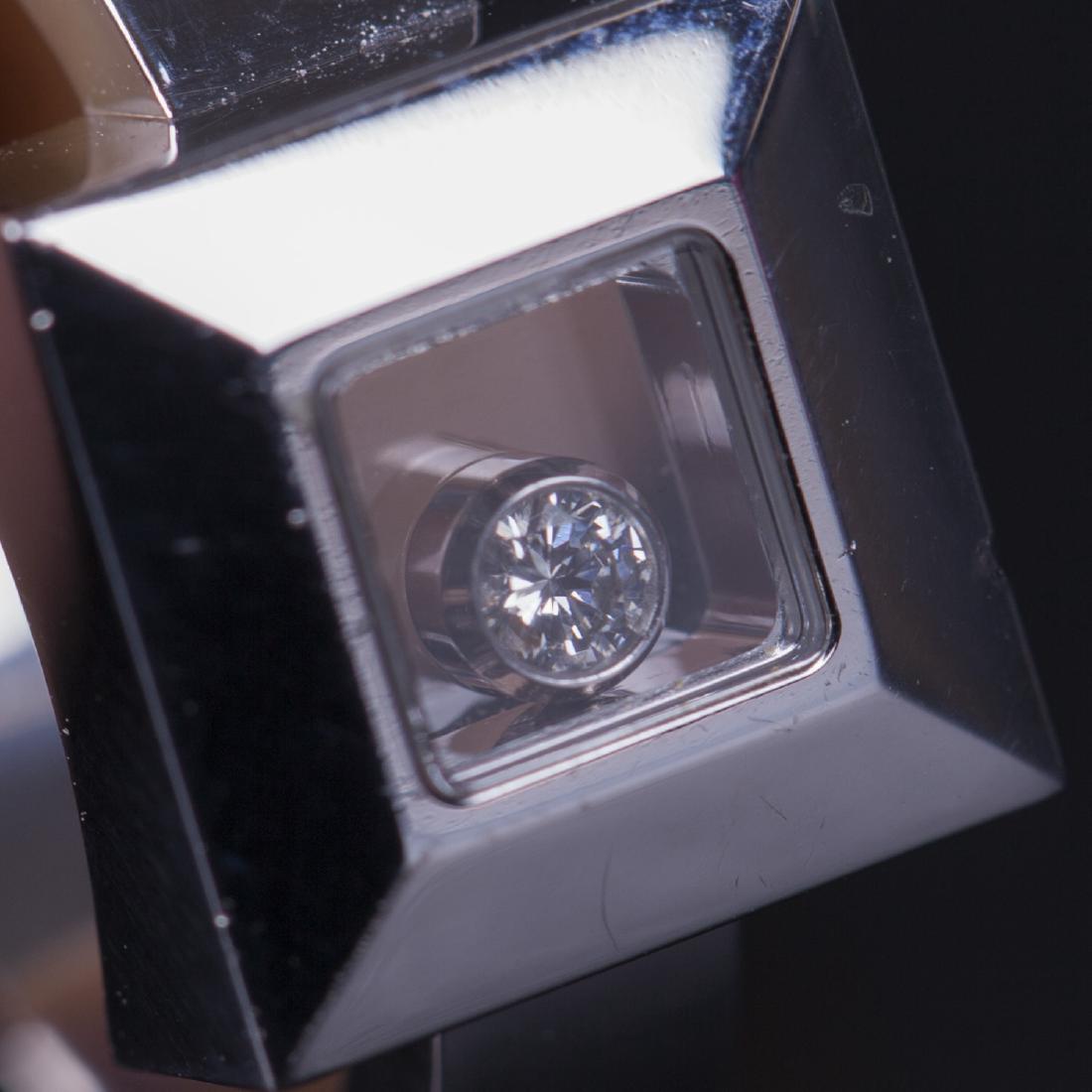CHOPARD HAPPY diamonds ring in white gold 18k and — image 5