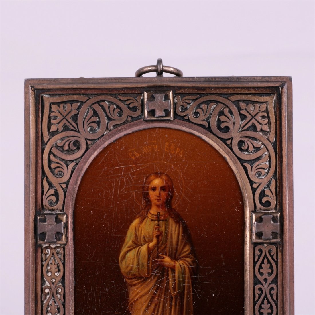 Russian Icon of St. Vera. Workshop of Morozov. — image 2