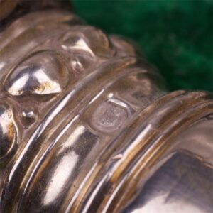 Silver set of 2 pieces for meat. French. — image 4