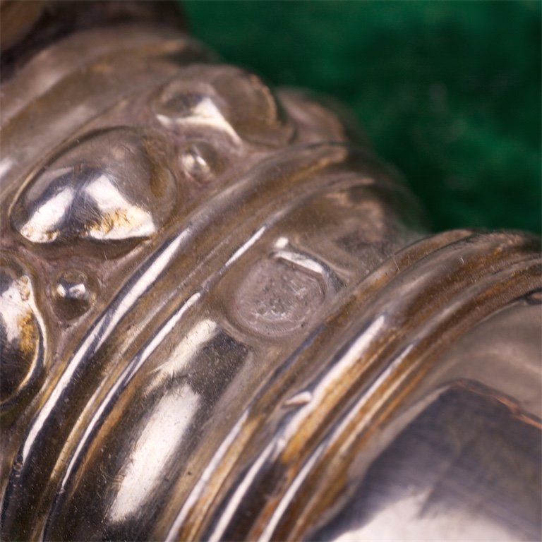 Silver set of 2 pieces for meat. French. — image 4