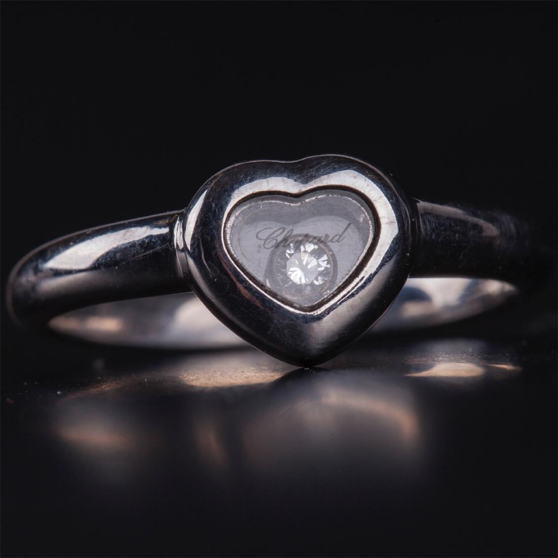 Chopard Miss Happy Diamond Ring 18k White Gold — image 2