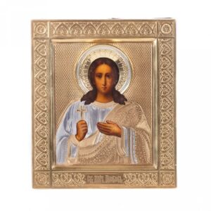 Russian icon of Saint Lubov. Workshop of Galkin — image 1