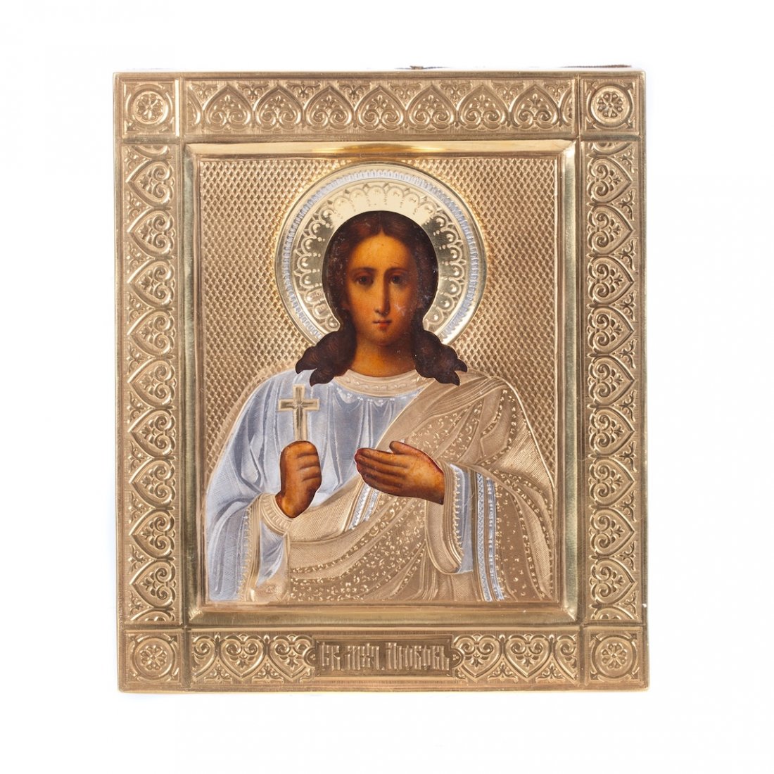 Russian icon of Saint Lubov. Workshop of Galkin — image 1