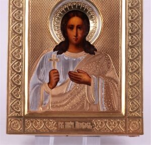 Russian icon of Saint Lubov. Workshop of Galkin — image 2