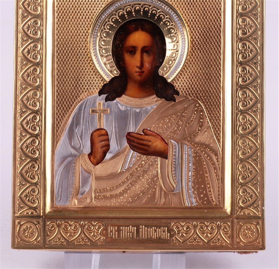 Russian icon of Saint Lubov. Workshop of Galkin — image 2