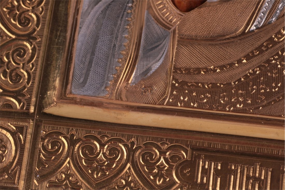 Russian icon of Saint Lubov. Workshop of Galkin — image 3