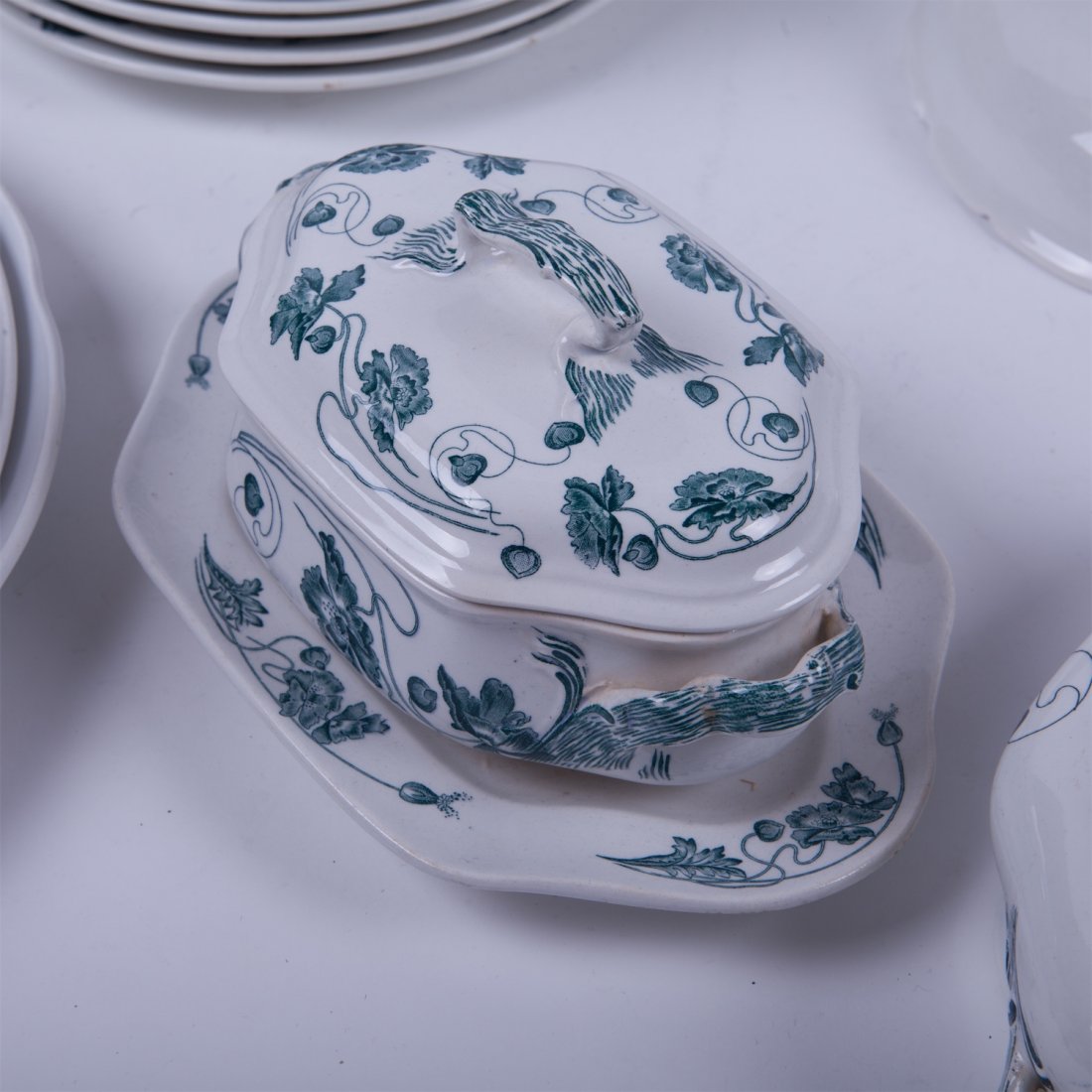 Russian imperial time porcelain service. — image 4