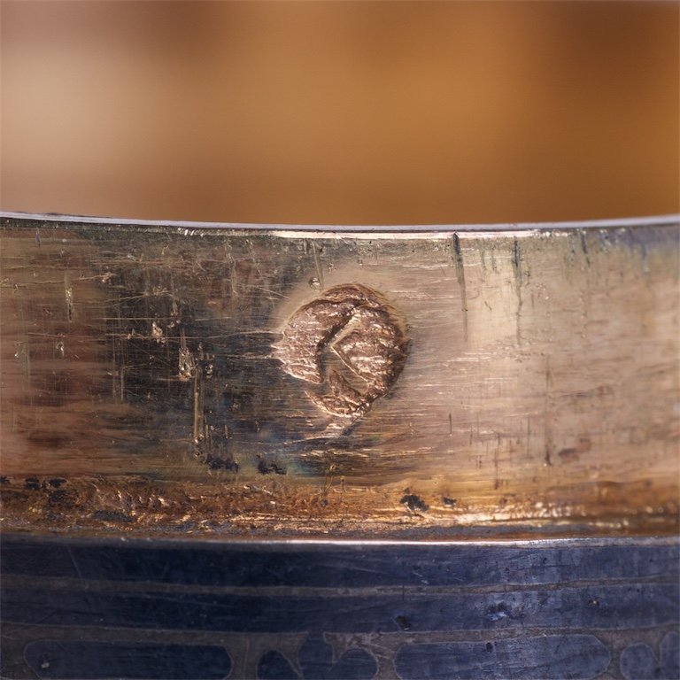 Russian silver, niello and mother of pearl carved box — image 6