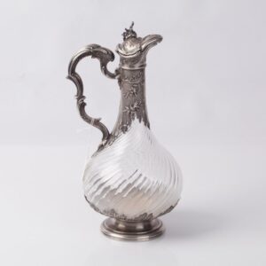 Silver glass decanter. — image 3