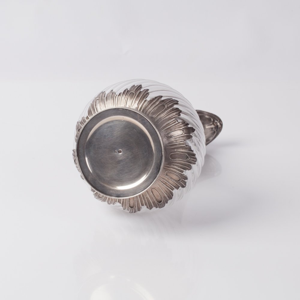 Silver glass decanter. — image 4