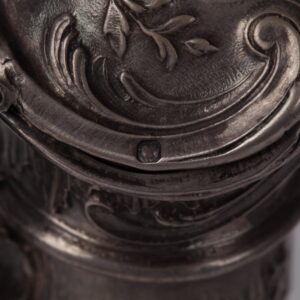 Silver glass decanter. — image 6