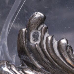 Antique French silver mounted decanter — image 7