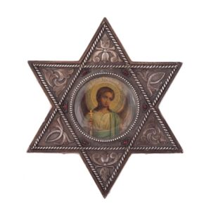 Rare icon of Guardian Angel, Faberge — image 2
