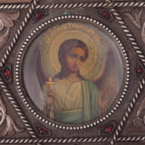Rare icon of Guardian Angel, Faberge — image 5
