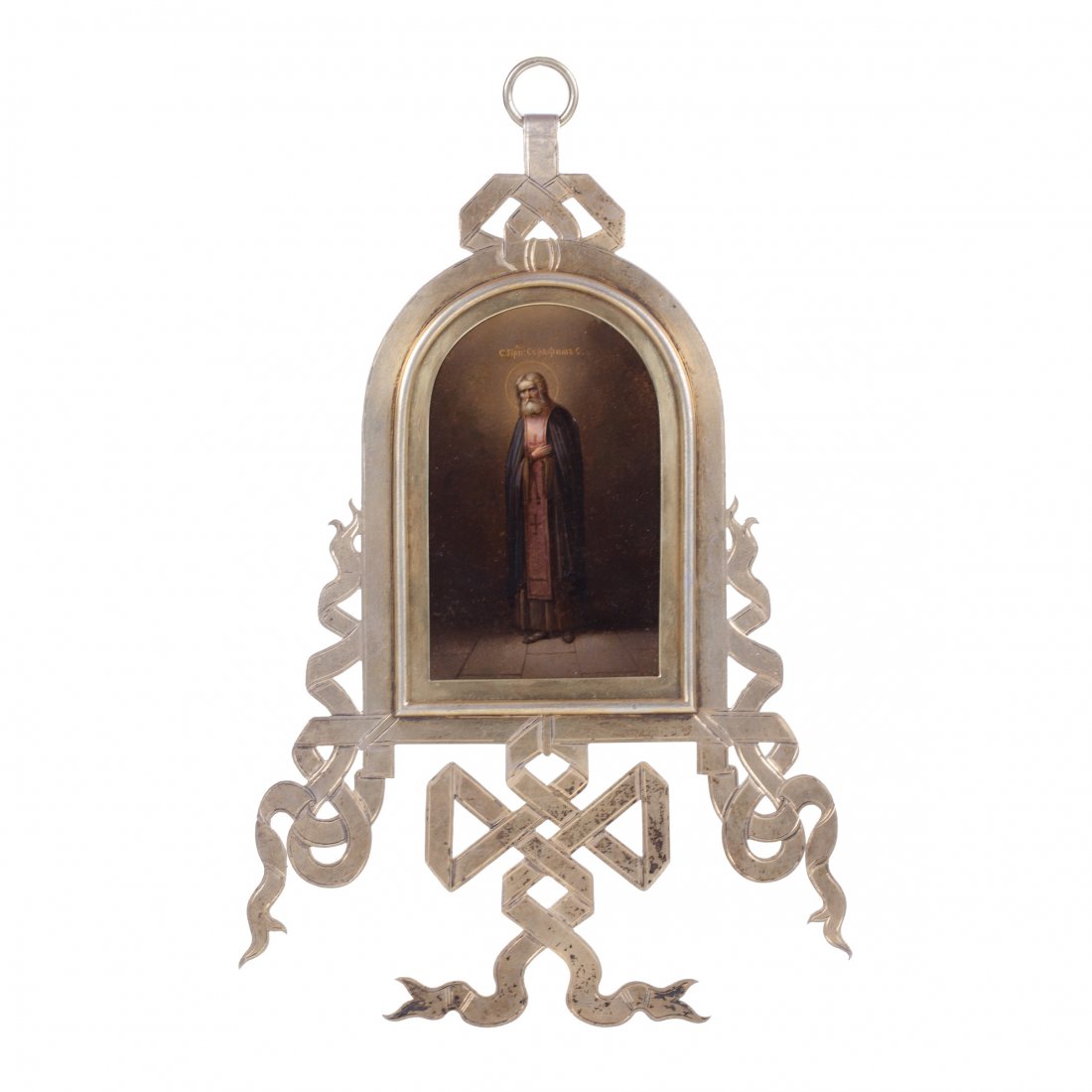 Russian icon of Saint Serafim of Sarov. Grachev — image 1