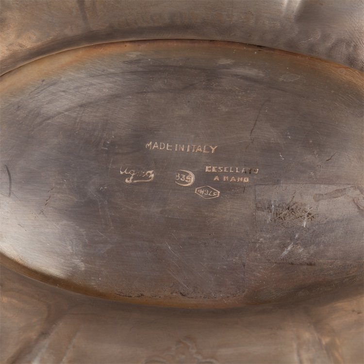 Silver centerpiece for fruits. — image 5