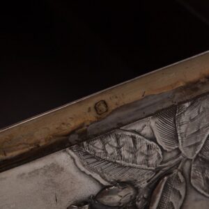 Silver cigarette box. — image 4