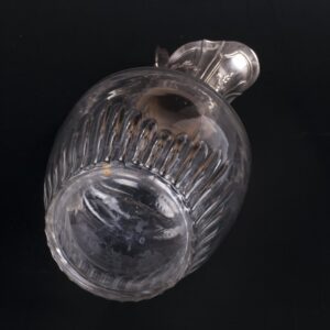 Antique French silver mounted decanter — image 5