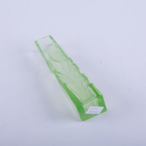 Art nouveau glass vase. — image 3