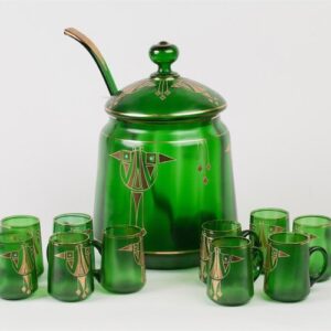 Art noveau set for punsh. — image 1