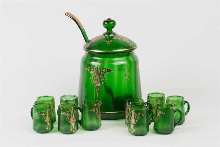 Art noveau set for punsh. — image 1