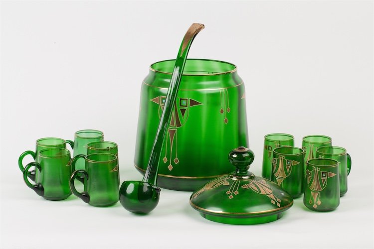 Art noveau set for punsh. — image 2