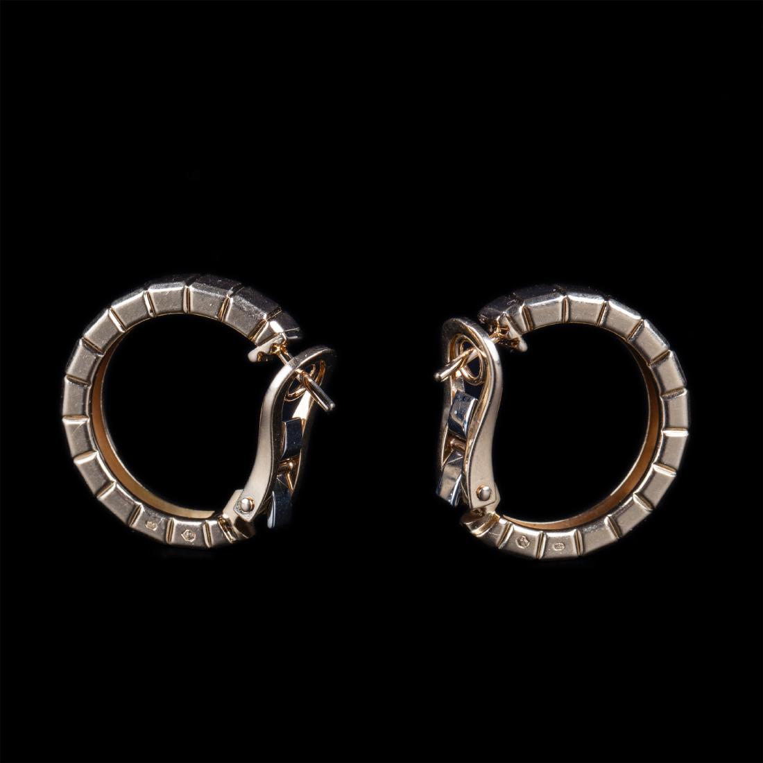 Chopard Ice Cube 18K yellow gold earrings — image 1