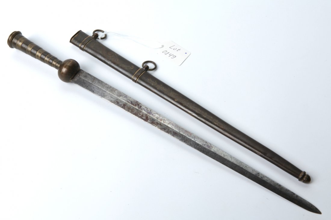 English extremely rare navy dirk. — image 1