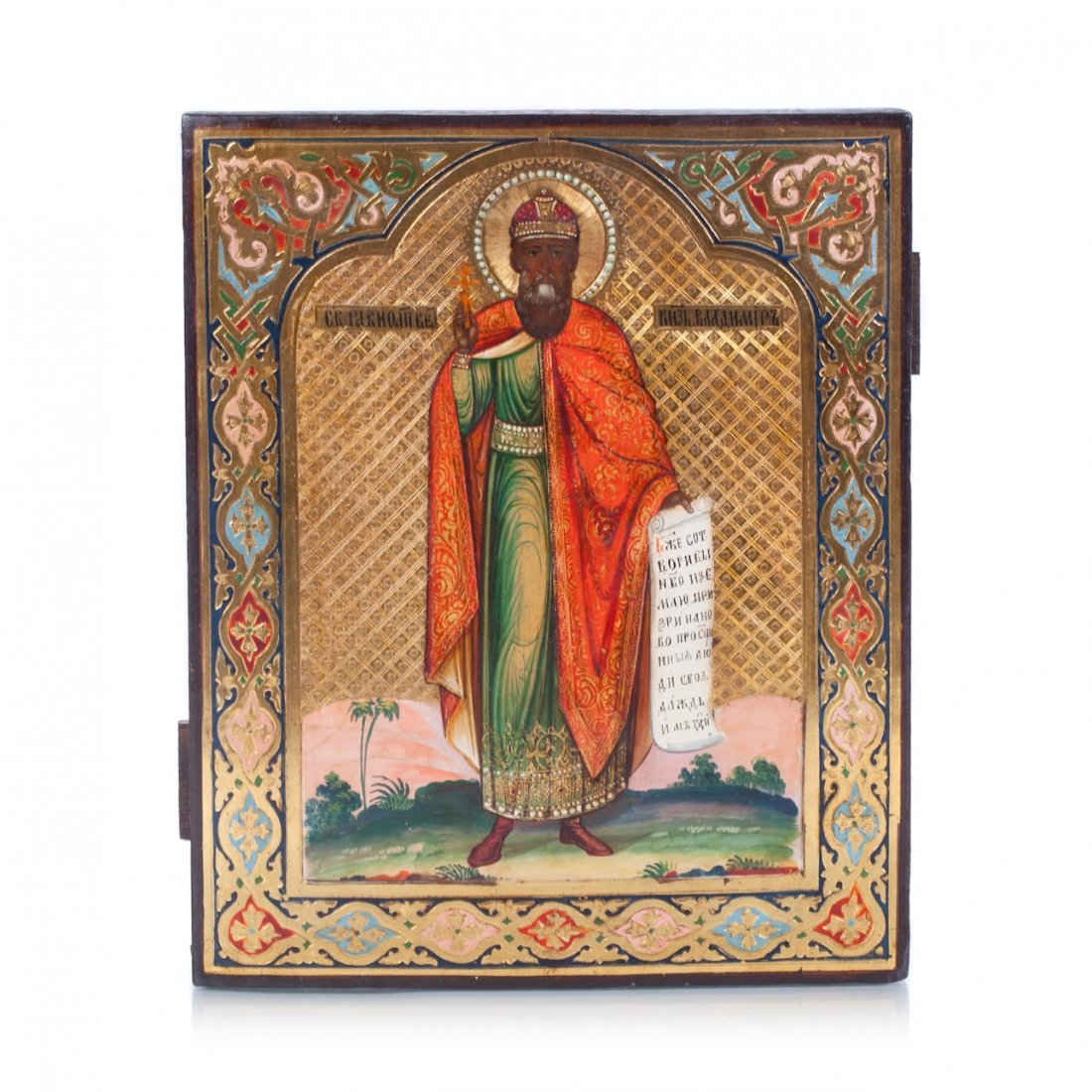 Russian icon of Saint Prince Vladimir. — image 1