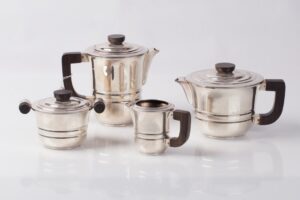 Silver set. Art Nouveau. — image 1