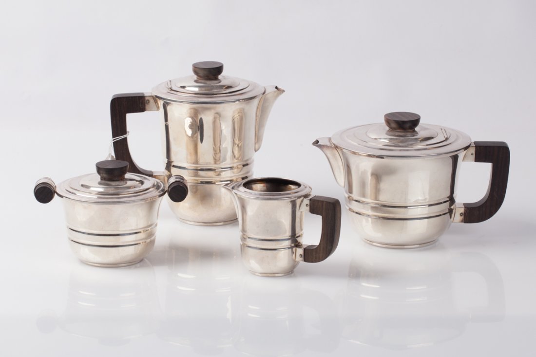 Silver set. Art Nouveau. — image 1