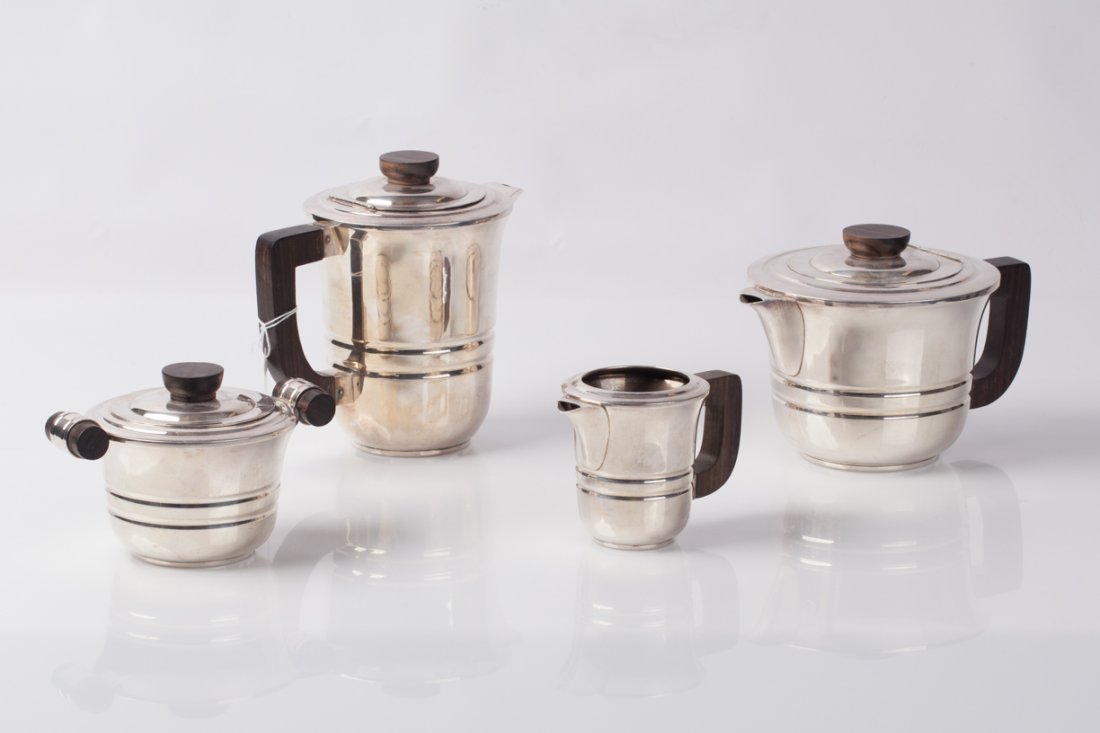 Silver set. Art Nouveau. — image 2