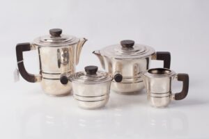 Silver set. Art Nouveau. — image 3