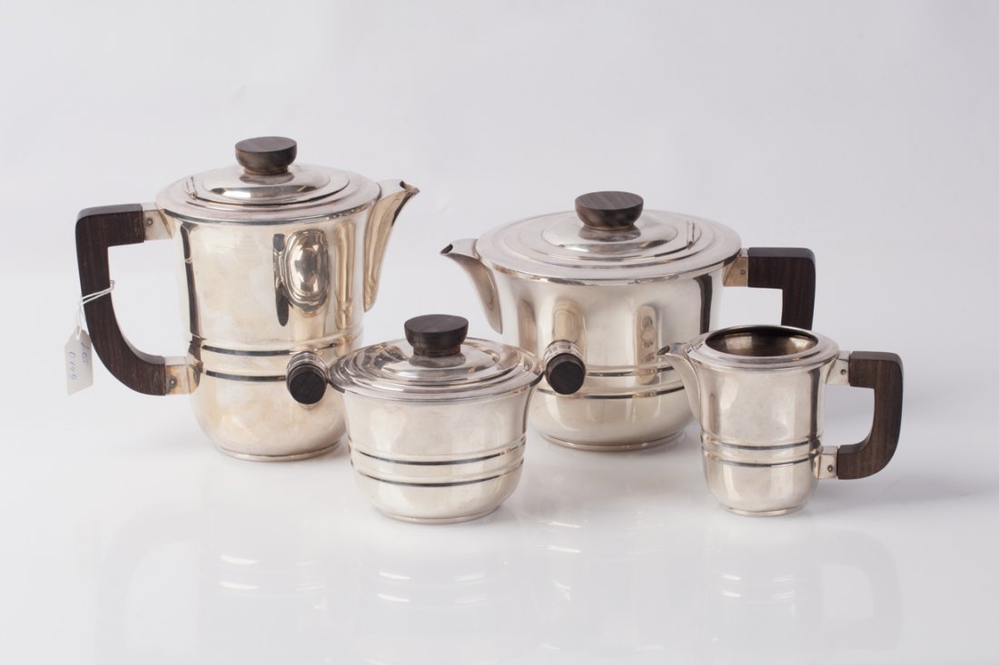 Silver set. Art Nouveau. — image 3