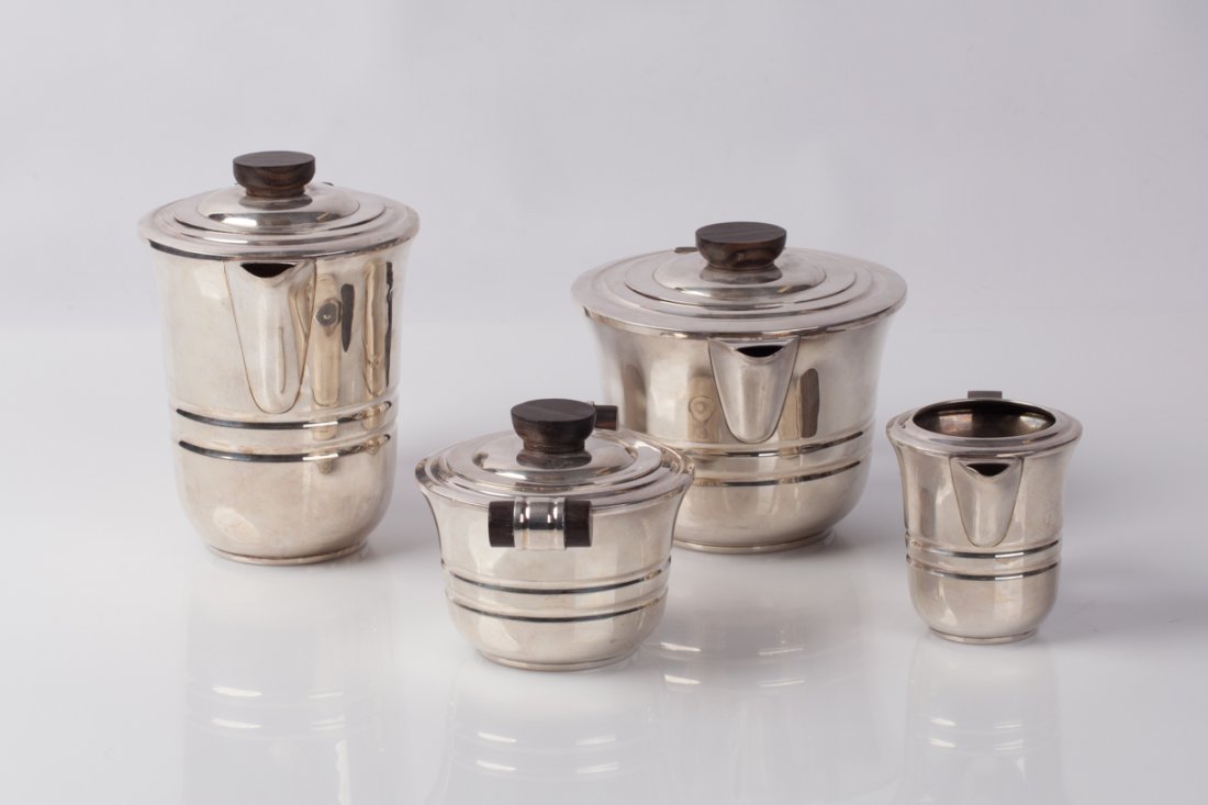 Silver set. Art Nouveau. — image 4
