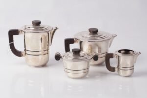 Silver set. Art Nouveau. — image 5
