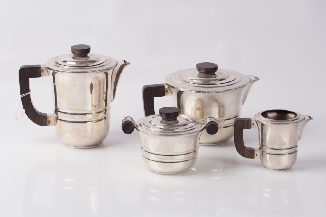 Silver set. Art Nouveau. — image 5