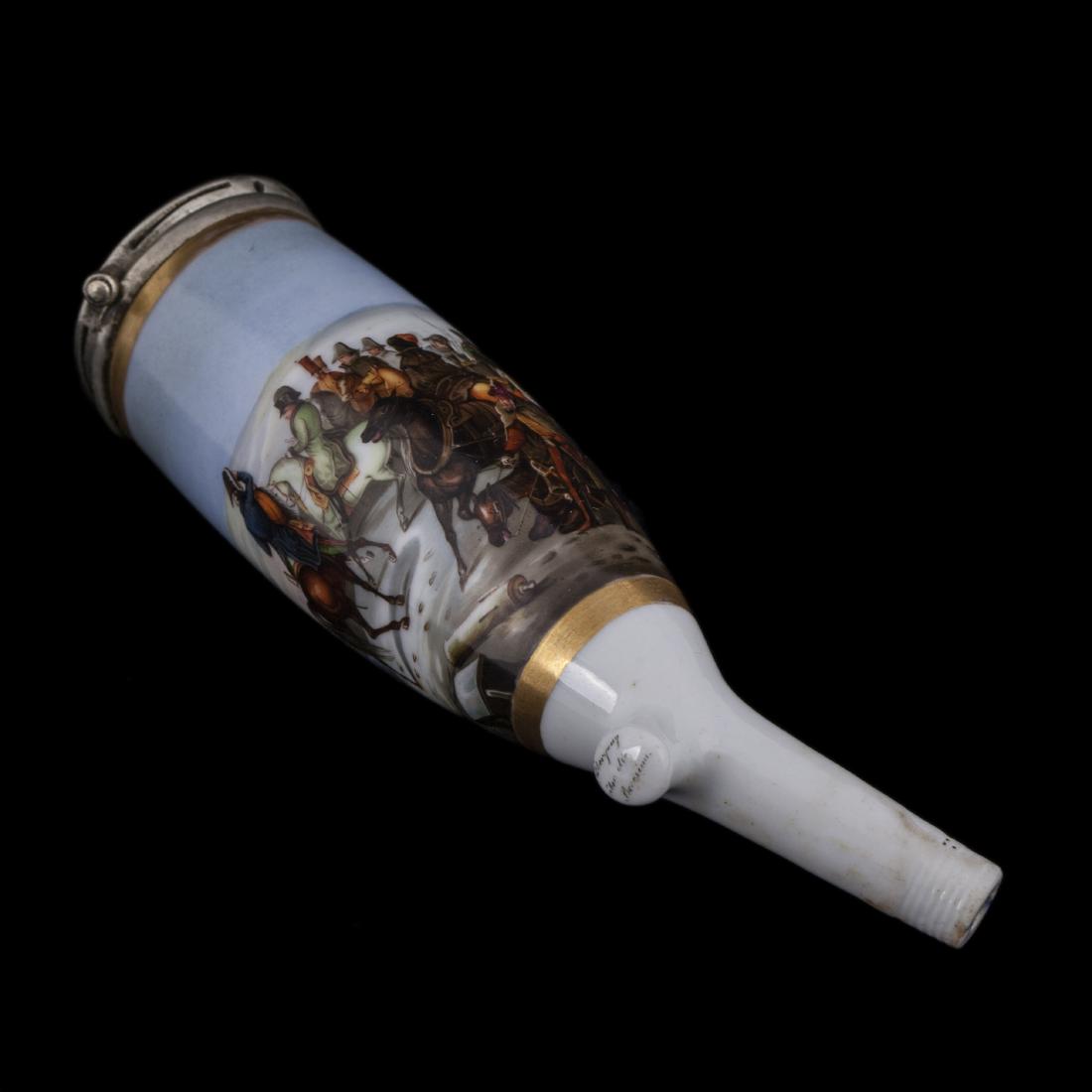 Tobacco-pipe with miniature "Battle of Berezina" — image 1