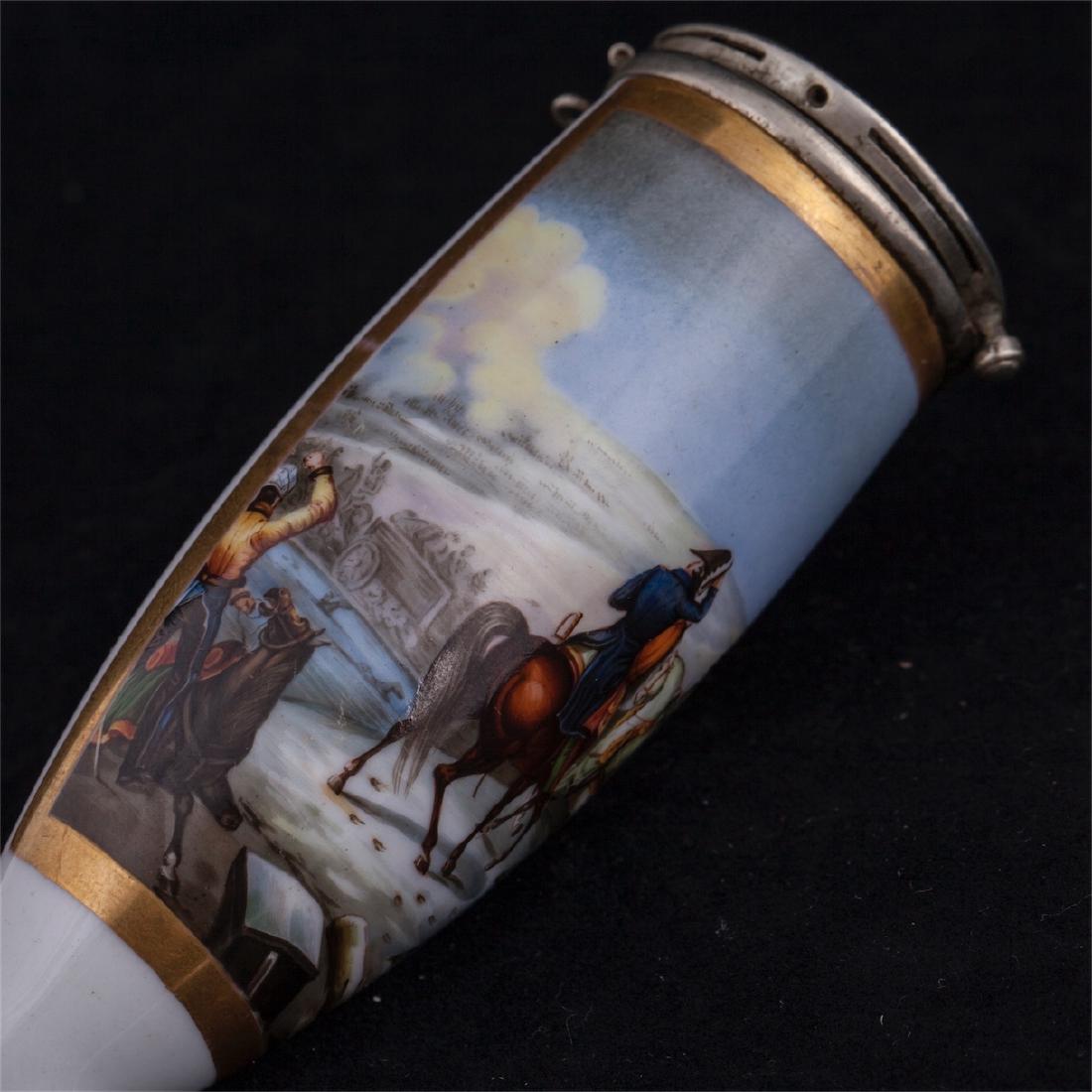 Tobacco-pipe with miniature "Battle of Berezina" — image 2