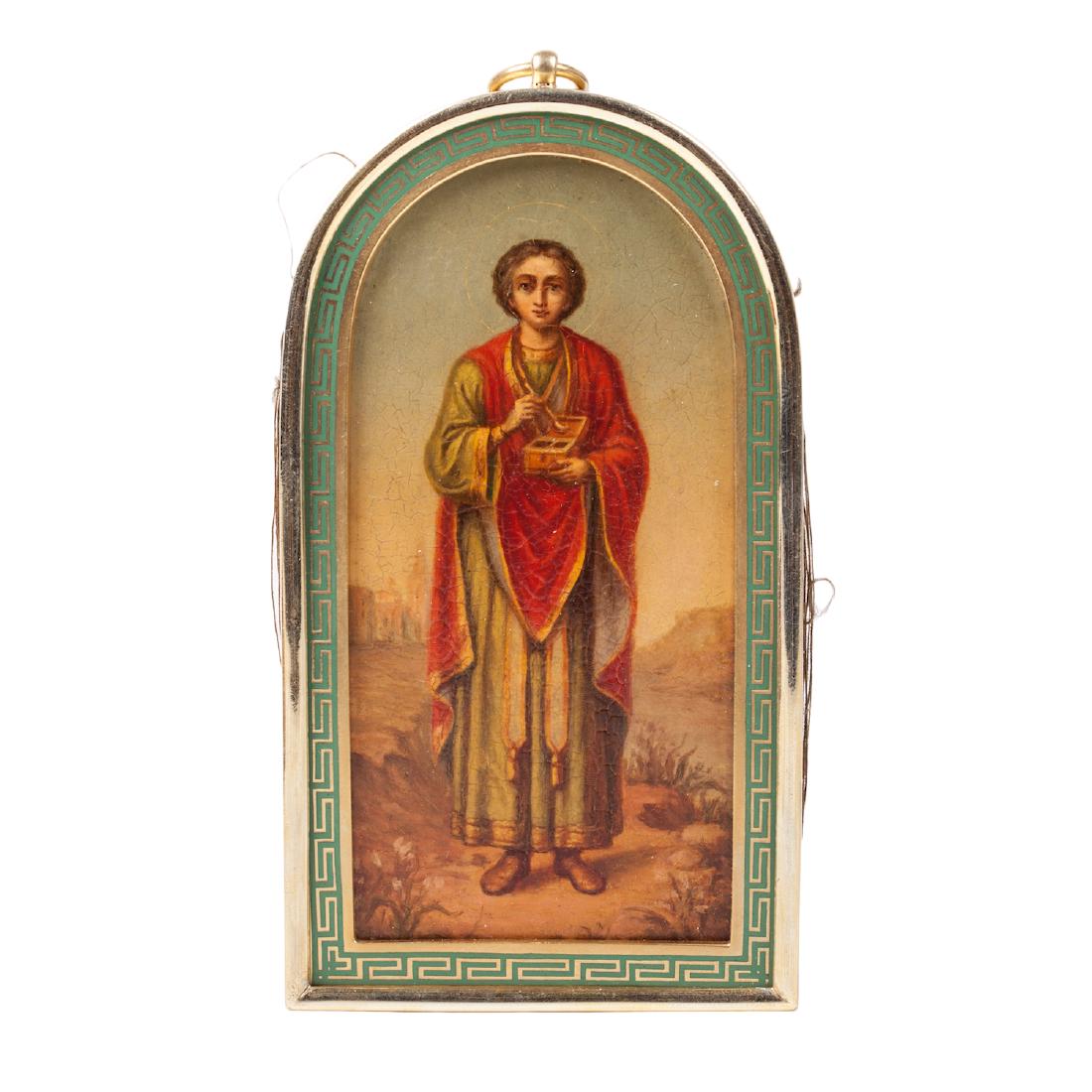 Russian icon of Saint Panteleimon — image 2