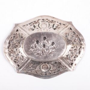 Antique German silver vase — image 3